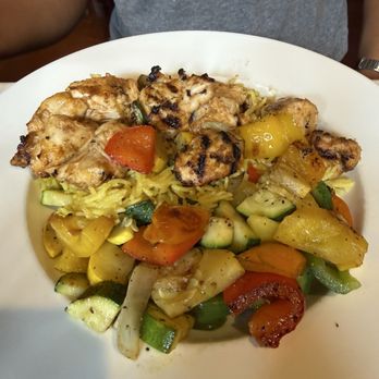 Fattoush - Chicken kabob platter - Mediterranean Near Me - Malvern, Pennsylvania
