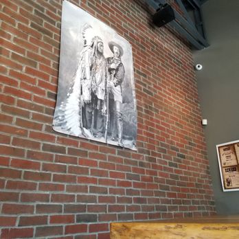 Burger Bandits - a brick wall in a restaurant - Burgers Near Me - Sutton, Ontario
