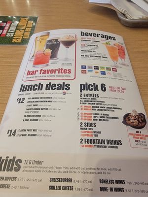 Menu photo 4 Buffalo Wild Wings Yuba City, CA Menu photo 4 Buffalo Wild Wings Yuba City, CA