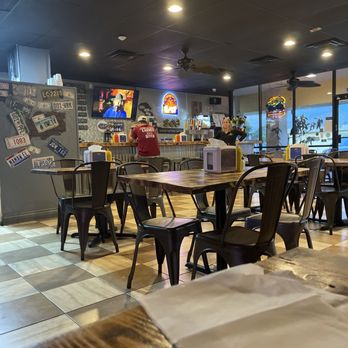 SOB Burgers - Dining and Bar area. - Burgers Near Me - Bradenton, Florida