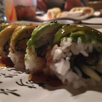 SUSHIRAW - My favorite roll of the night, the caterpillar roll!!! - Japanese Near Me - Granada Hills, California SUSHIRAW - My favorite roll of the night, the caterpillar roll!!! - Japanese Near Me - Granada Hills, California