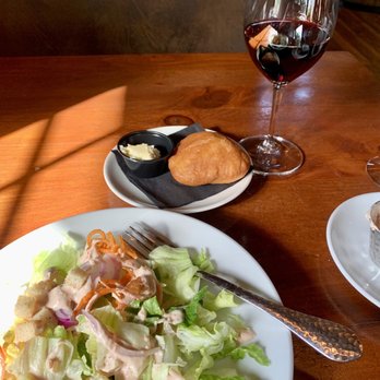Dakotah Steakhouse - Salad and Fry Bread - Steakhouses Near Me - Rapid City, South Dakota