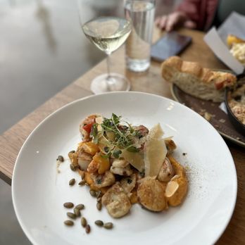 The Cove - Gnocchi dish, very good! - Seafood Near Me - Vancouver, Washington