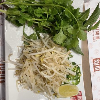 Di An Pho - Lots of veggies to go with my pho - Noodles Near Me - Houston, Texas Di An Pho - Lots of veggies to go with my pho - Noodles Near Me - Houston, Texas