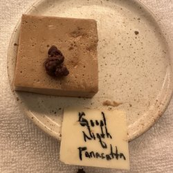 Tago Restaurante - Nightly good night sweets/mini snack