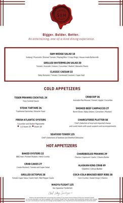 Menu photo 3 Steak Market Atlanta, GA Menu photo 3 Steak Market Atlanta, GA
