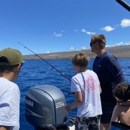 Chad threw in some fishing time with the boys!