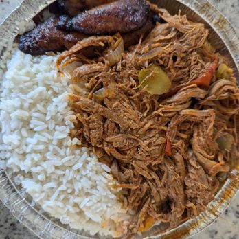 Cuban Cafe - Ropa Vieja Platter - ropa vieja (shredded beef), maduros, and white rice - Breakfast & Brunch Near Me - Perth Amboy, New Jersey Cuban Cafe - Ropa Vieja Platter - ropa vieja (shredded beef), maduros, and white rice - Breakfast & Brunch Near Me - Perth Amboy, New Jersey