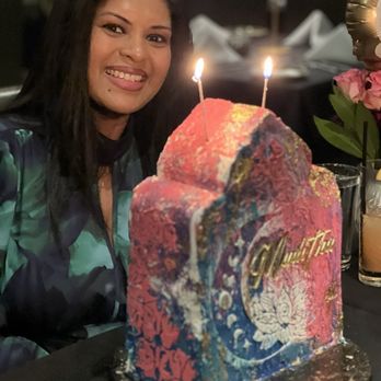 Wildest Restaurant & Bar - Our birthday girl with her custom cake by @pastelbravo - New American Near Me - Palm Desert, California Wildest Restaurant & Bar - Our birthday girl with her custom cake by @pastelbravo - New American Near Me - Palm Desert, California