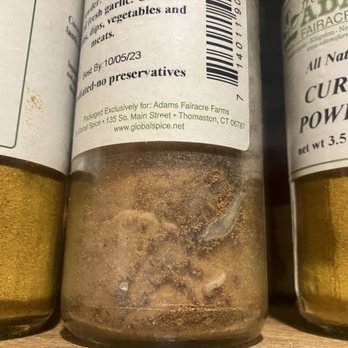 Adams Fairacre Farms - Insect Larvae crawling in my Adams Farm Garlic - Specialty Food Near Me - Poughkeepsie, New York