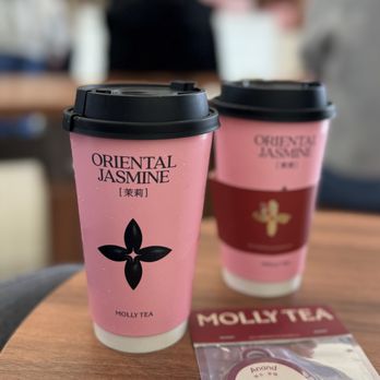 Molly Tea - Premium Jasmine Milk Tea - Bubble Tea Near Me - Cupertino, California