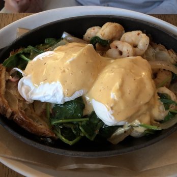 Andaz Farmers Table - Shrimp Benedict - New American Near Me - Napa, California Andaz Farmers Table - Shrimp Benedict - New American Near Me - Napa, California