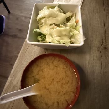 Wabune Sushi - Miso Soup and Salad - Sushi Bars Near Me - Rancho Cordova, California Wabune Sushi - Miso Soup and Salad - Sushi Bars Near Me - Rancho Cordova, California