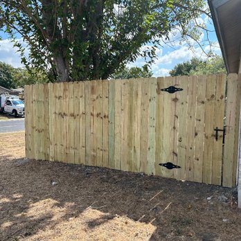 Dobi General Contractors - Front with gate - General Contractors Near Me - San Antonio, Texas