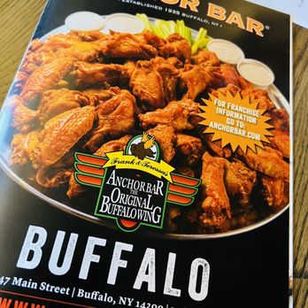 Anchor Bar - Menu - Chicken Wings Near Me - Williamsville, New York