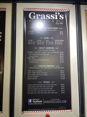 Menu photo 2 Grassi's Ristorante & Deli Frontenac, MO