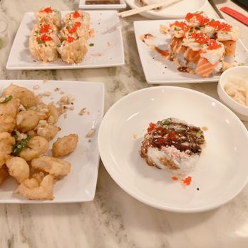 Jusco Japanese Restaurant - plates of food on a table - Japanese Near Me - Davis, California Jusco Japanese Restaurant - plates of food on a table - Japanese Near Me - Davis, California