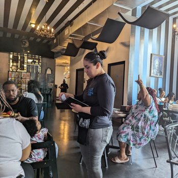 Blue Moon Cafe - This is the server. With her attitude she should NOT be working in customer service!!!! Horrible experience!! - Breakfast & Brunch Near Me - Baltimore, Maryland