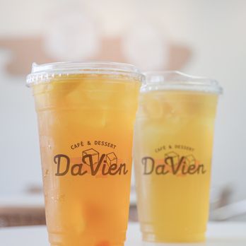 Da Vien Coffee - Peach Tea and Lychee Tea Food IG: @nomswithsabs - Desserts Near Me - Westminster, California Da Vien Coffee - Peach Tea and Lychee Tea Food IG: @nomswithsabs - Desserts Near Me - Westminster, California