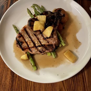 The Bistro - Amazing Pork chop! - Seafood Near Me - Kilauea, Hawaii