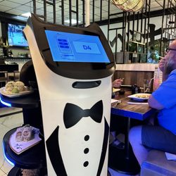 Sumo Japanese Steakhouse & Sushi - Robot waiter