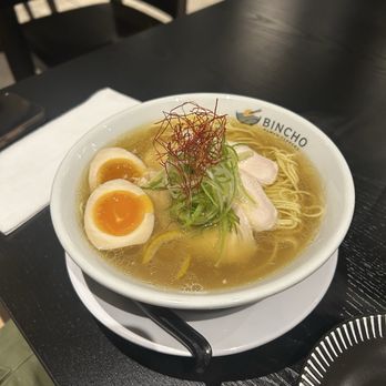 Bincho - Yuzu Jidori Chicken with Egg - Ramen Near Me - Los Angeles, California Bincho - Yuzu Jidori Chicken with Egg - Ramen Near Me - Los Angeles, California