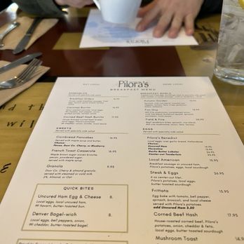 Pilora's Cafe - Menu - Breakfast & Brunch Near Me - Oshkosh, Wisconsin