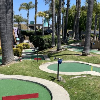 Boomers Santa Maria - Out on the Miniature Golf Course... - Mini Golf Near Me - Santa Maria, California