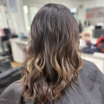 Aloha Hair & Nail - Gray coverage root retouch + haircut - Hair Stylists Near Me - Honolulu, Hawaii Aloha Hair & Nail - Gray coverage root retouch + haircut - Hair Stylists Near Me - Honolulu, Hawaii