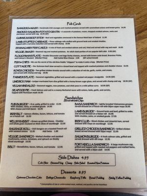 Menu photo 8 The Irish Rover Louisville, KY