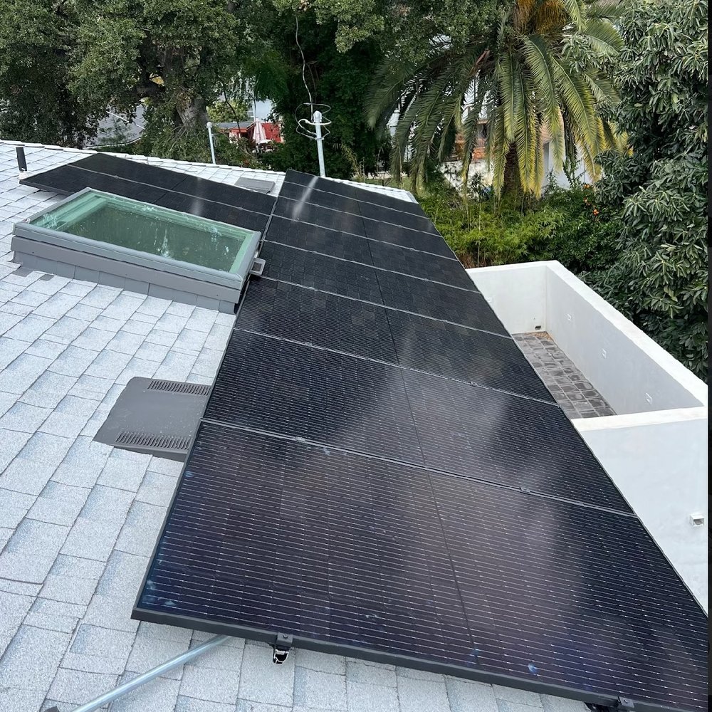 Los Angeles Solar Pros - Main house panels - Solar Installation Near Me - Commerce, California