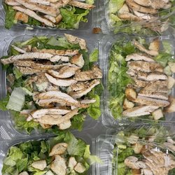 New Tiny Hoagie Shop - Chicken Ceaser salads