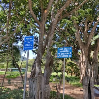 Koko Crater Botanical Garden - If you see these signs, you're parking at the right place... - Botanical Gardens Near Me - Honolulu, Hawaii Koko Crater Botanical Garden - If you see these signs, you're parking at the right place... - Botanical Gardens Near Me - Honolulu, Hawaii