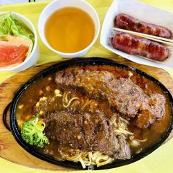 1. Taiwanese Style Steak Plate