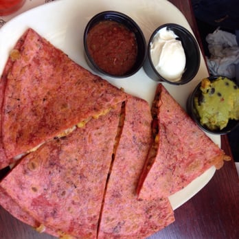 Rocks Lakeview - Chicken quesadilla.  Chock full of yumminess!!!! - Sports Bars Near Me - Chicago, Illinois