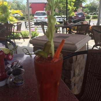 Another Broken Egg Cafe - Bloody Mary with house infused vodka - Breakfast & Brunch Near Me - Lakewood Ranch, Florida
