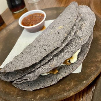 Tatemó - Quesadillas: mushroom - Mexican Near Me - Houston, Texas Tatemó - Quesadillas: mushroom - Mexican Near Me - Houston, Texas