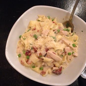Cafe Melissa - Chicken carbonara, every time I come I always get this! And I will definitely get it again! - American Near Me - Avon Lake, Ohio
