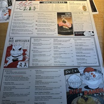 Genki Izakaya - Menu - Sushi Bars Near Me - Fairfax, Virginia