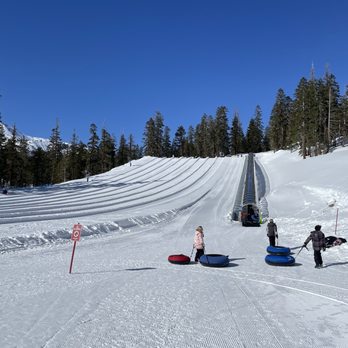 Woolly's Adventure Summit - Bottom of the hill. - Sledding Near Me - Mammoth Lakes, California