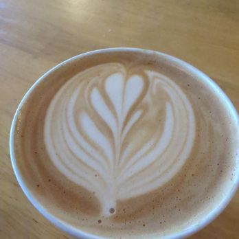 Hops & Beans Cafe - Rose Cardamom latte - Cafes Near Me - Fremont, California