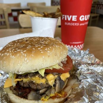 Five Guys - Can't my mouth around this! - Burgers Near Me - Pinole, California Five Guys - Can't my mouth around this! - Burgers Near Me - Pinole, California