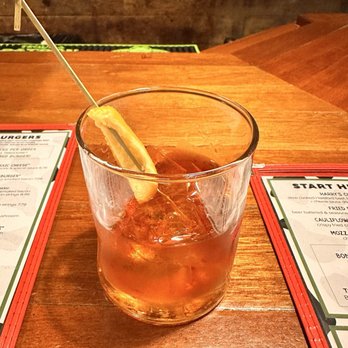 Harry's on the Hill - Old Fashion - Burgers Near Me - Providence, Rhode Island