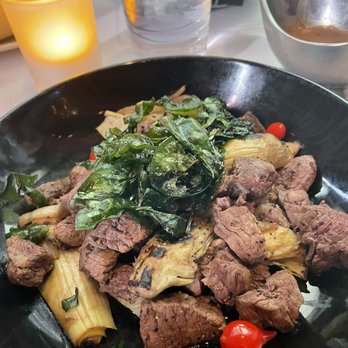Level 2 Steakhouse - Steak with onion, spinach, and artichoke - Steakhouses Near Me - Branson, Missouri Level 2 Steakhouse - Steak with onion, spinach, and artichoke - Steakhouses Near Me - Branson, Missouri