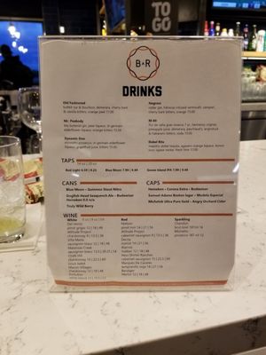 Menu photo 3 Bottle Rocket Saint Paul, MN