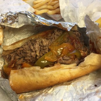 Nicky's Hot Dogs - Italian beef with sweet peppers - Hot Dogs Near Me - Chicago, Illinois Nicky's Hot Dogs - Italian beef with sweet peppers - Hot Dogs Near Me - Chicago, Illinois