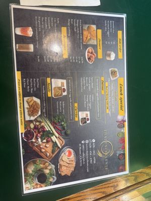Menu photo 1 Thai Excellente Restaurant El Monte, CA Menu photo 1 Thai Excellente Restaurant El Monte, CA