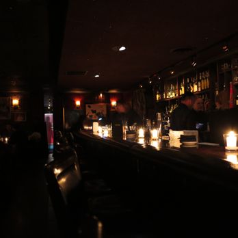 Dear John’s - (5/9/2026)  The Bar (The entire dining room with the bar on the side are all in darkness.) - American Near Me - Culver City, California
