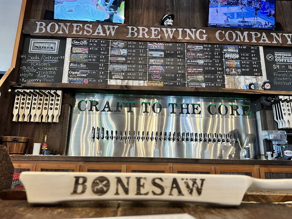 Food from Bonesaw Brewing