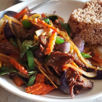 Plumeria - Duck with eggplant - Thai Near Me - Encinitas, California